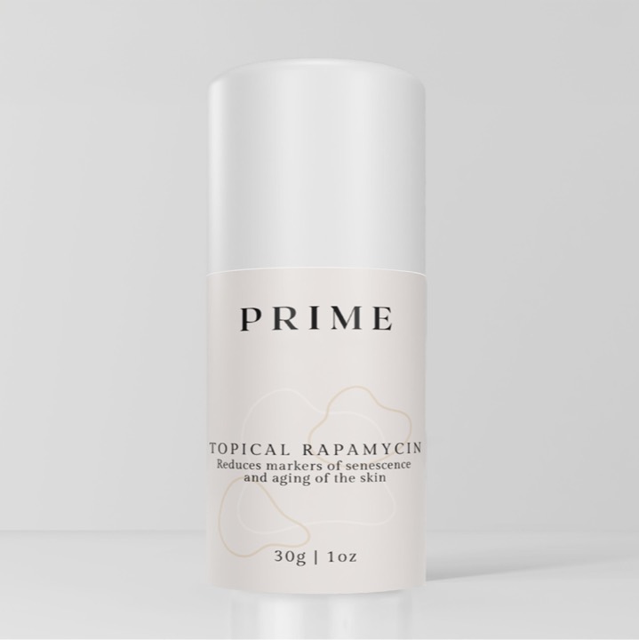 Topical Rapamycin Cream vial — Prime Bio Group