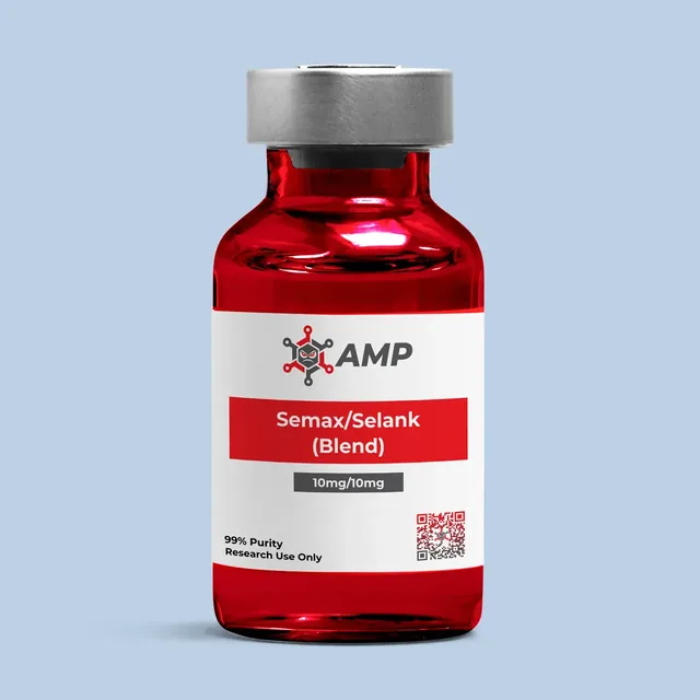 Ameano Peptides Semax + Selank Blend research vial