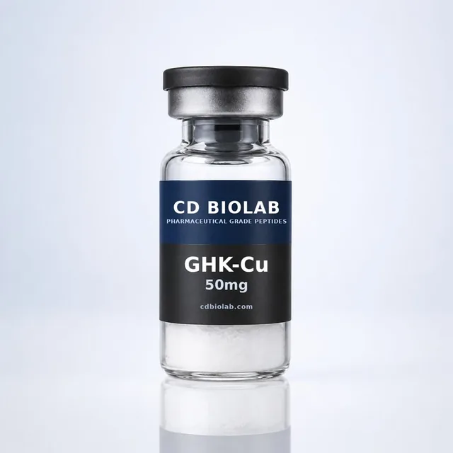 CD Biolab GHK-Cu (Copper Peptide) research vial