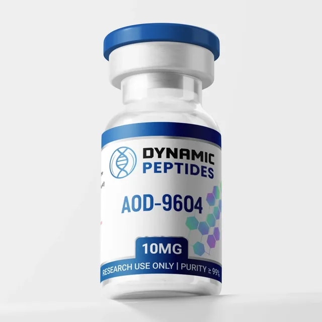 Dynamic Peptides AOD-9604 research vial