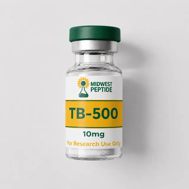 Midwest Peptide TB-500 10mg research vial