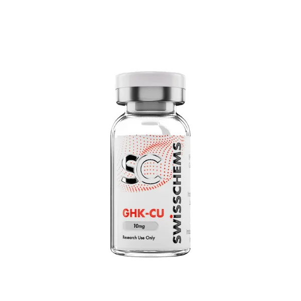 Swiss Chems GHK-Cu Copper Peptide research vial