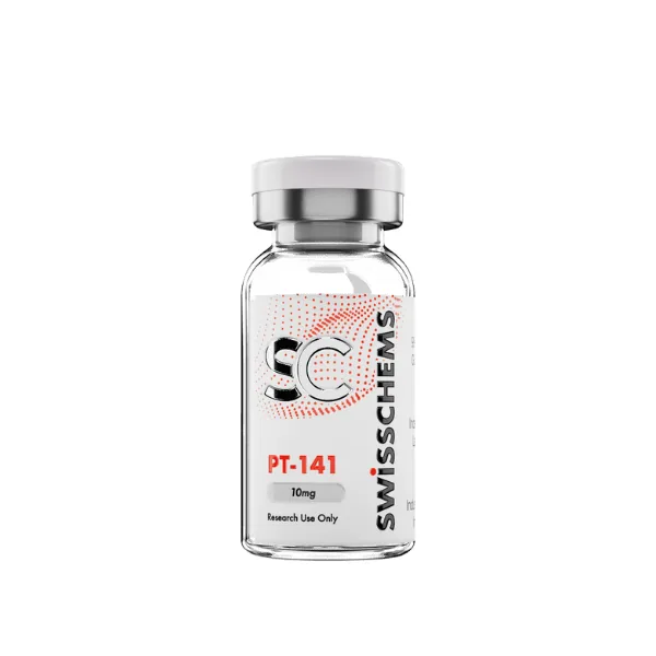 Swiss Chems PT-141 (Bremelanotide) 10mg research vial